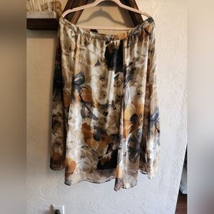 Women's east 5th plus size flowy skirt